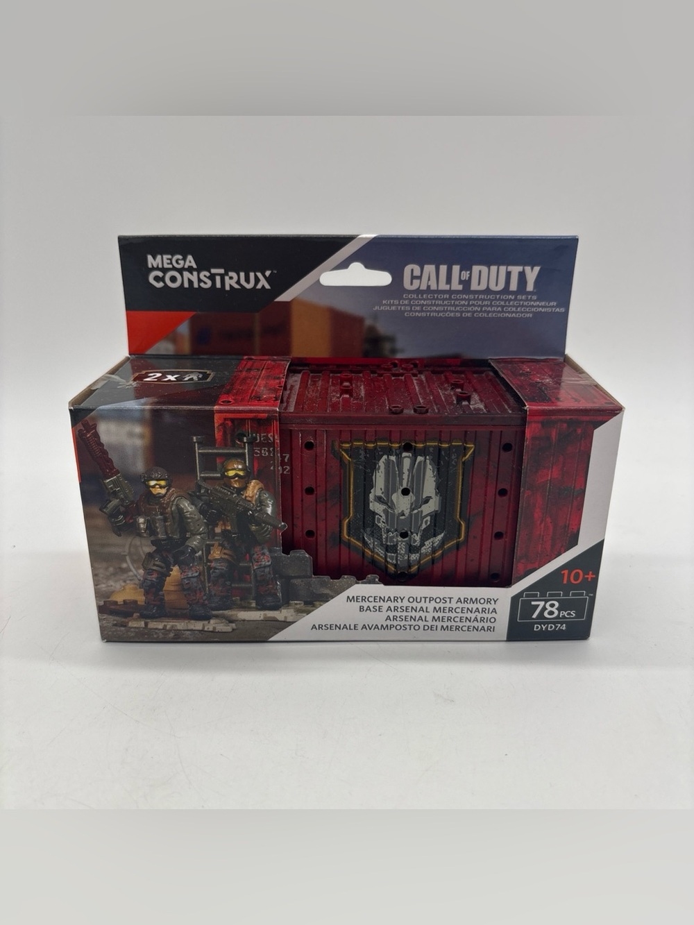 Mega Bloks Construx Call of Duty Mercenary Outpost Armory Collector Construction